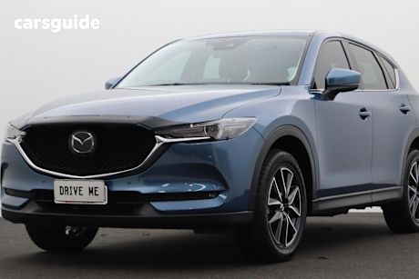 Blue 2020 Mazda CX-5 SUV GT 4X4