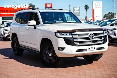 White 2022 Toyota Landcruiser Wagon Lc300 Vx (4X4)