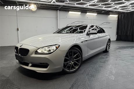 White 2012 BMW 6 Series Sedan 640I R