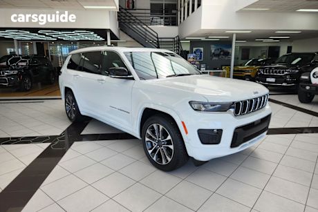 White 2023 Jeep Grand Cherokee SUV OVERLAND 4X4