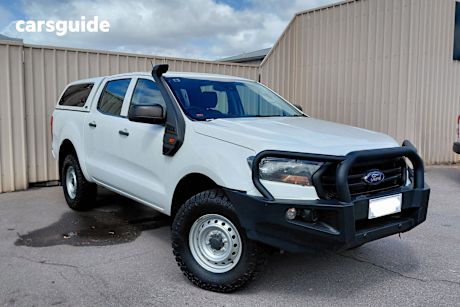 White 2021 Ford Ranger Ute Tray XL 4X4