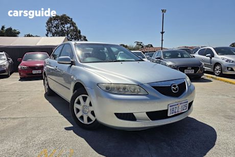 Silver 2004 Mazda 6 Sedan Limited