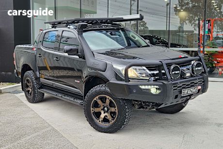 Black 2017 Holden Colorado Ute Tray Z71 4X4