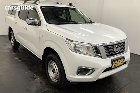 White 2020 Nissan Navara Dual Cab Pick-up Rx (4X2)