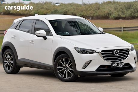 White 2017 Mazda CX-3 SUV STOURING F