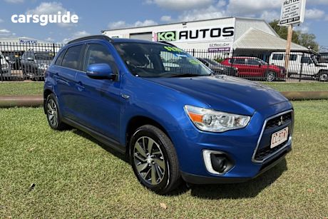Blue 2015 Mitsubishi ASX Wagon Xls (2Wd)