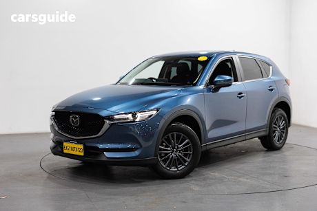 Blue 2021 Mazda CX-5 Wagon Maxx Sport (Fwd)