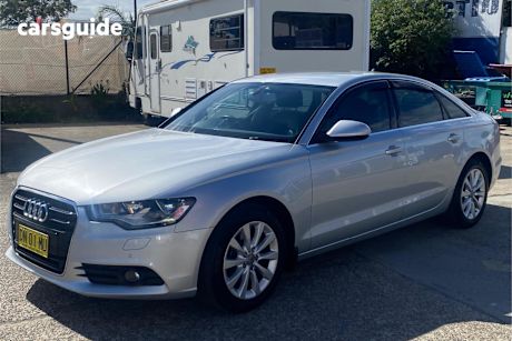 Silver 2011 Audi A6 Sedan F