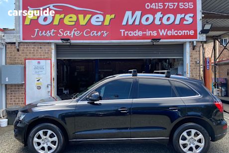Black 2012 Audi Q5 Wagon 2.0 Tfsi Quattro