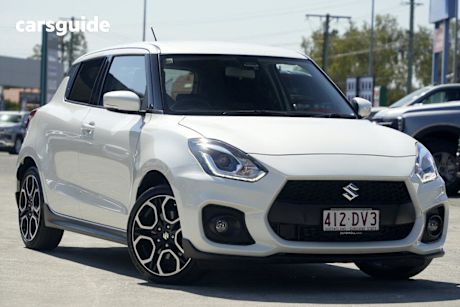White 2021 Suzuki Swift Hatchback Sport Navi Turbo