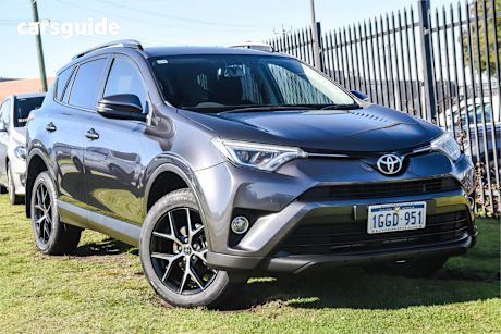 Grey 2017 Toyota RAV4 SUV GXL 4X4