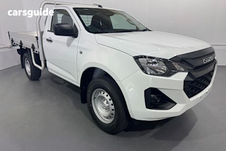 White 2025 Isuzu D-MAX Cab Chassis Sx (4X2) High-Ride