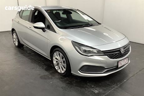 Silver 2018 Holden Astra Hatchback R+