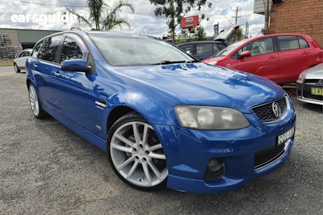 Blue 2012 Holden Commodore Sportswagon Sv6 Z-Series