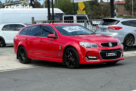 Red 2016 Holden Commodore SUV SS V REDLINE R