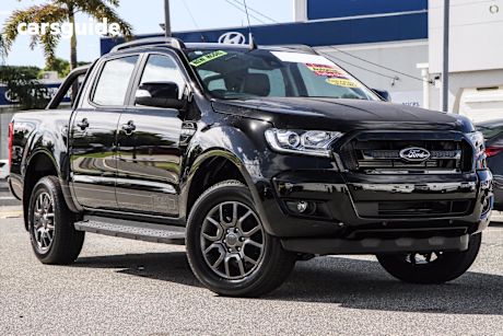 Black 2017 Ford Ranger Ute Tray FX4 4X4