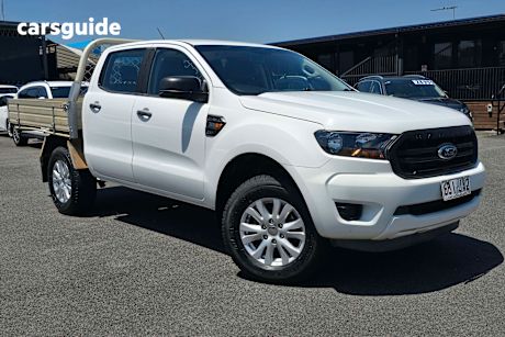 White 2019 Ford Ranger Ute Tray XL 4X4