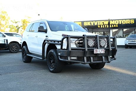White 2017 Ford Everest SUV TITANIUM 4X4