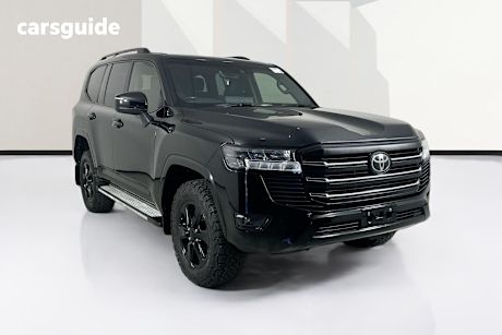 Black 2022 Toyota Landcruiser Wagon Lc300 Gxl (4X4)