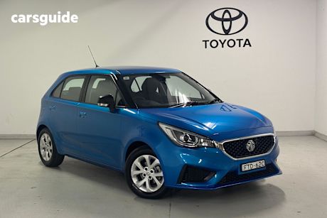 Blue 2022 MG MG3 Hatchback Core
