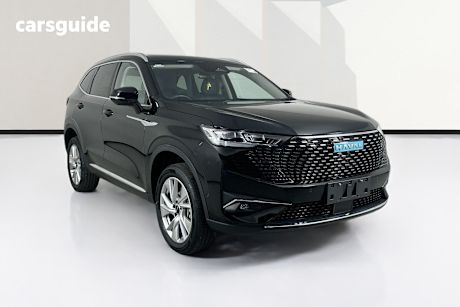 Black 2024 GWM Haval H6 Wagon Ultra Hybrid