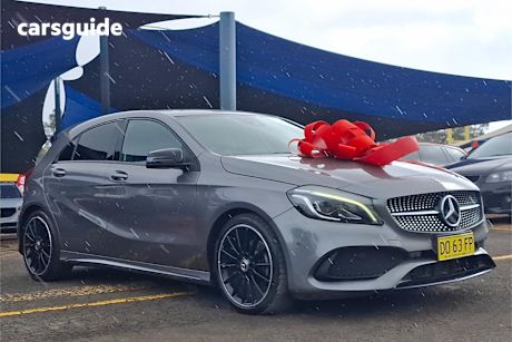 Grey 2018 Mercedes-Benz A-CLASS Hatch A200 F