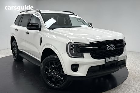 White 2025 Ford Everest SUV SPORT 4X4