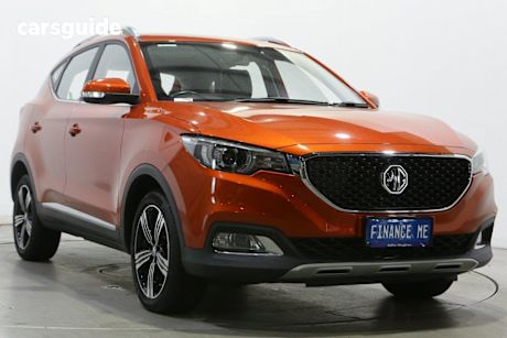 Orange 2018 MG ZS SUV ESSENCE F