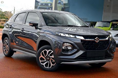 Grey 2025 Suzuki Fronx SUV HYBRID F
