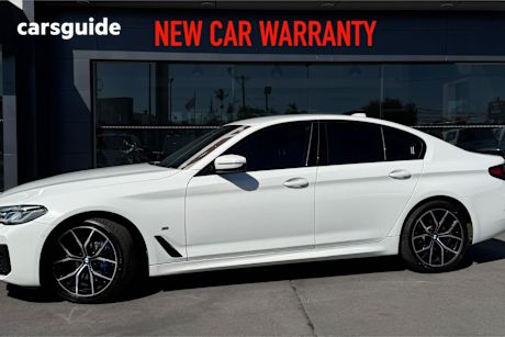 White 2023 BMW 530D Sedan M Sport Lci