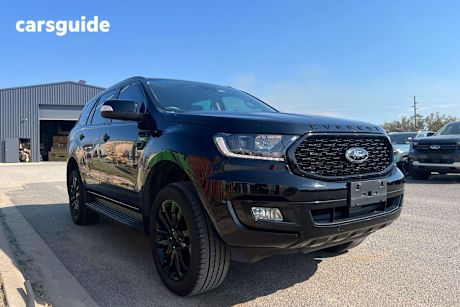 Black 2022 Ford Everest SUV SPORT 4X4