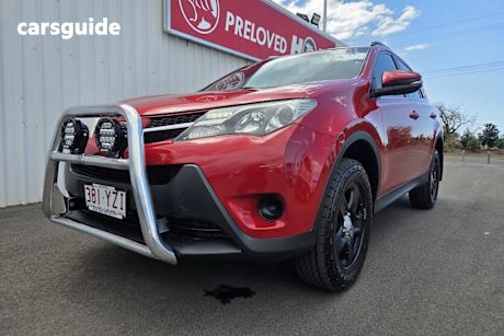 Red 2015 Toyota RAV4 Wagon Gx (2Wd)