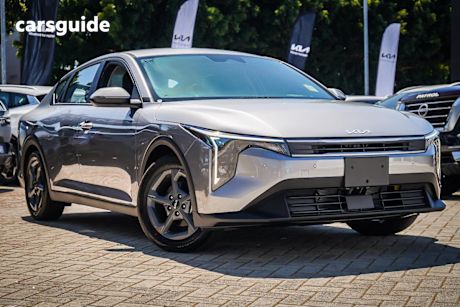Grey 2025 Kia K4 Sedan S