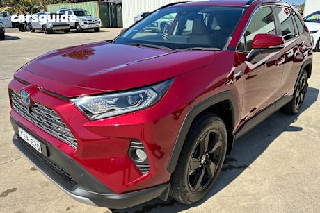 Red 2021 Toyota RAV4 SUV CRUISER 4X4