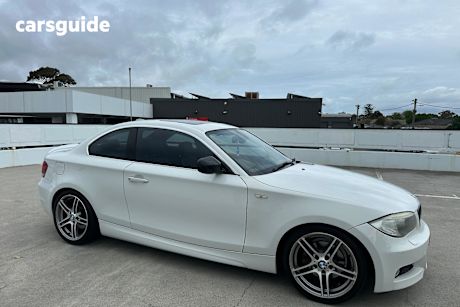 White 2013 BMW 1 Coupe 120I R