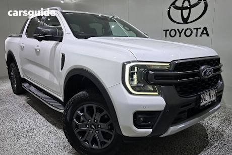 White 2023 Ford Ranger Double Cab Pick Up Wildtrak 2.0 (4X4)