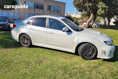 White 2013 Subaru WRX Sedan (Awd)