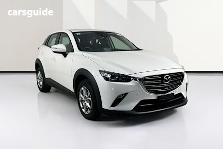 White 2023 Mazda CX-3 Wagon Maxx Sport (Fwd)