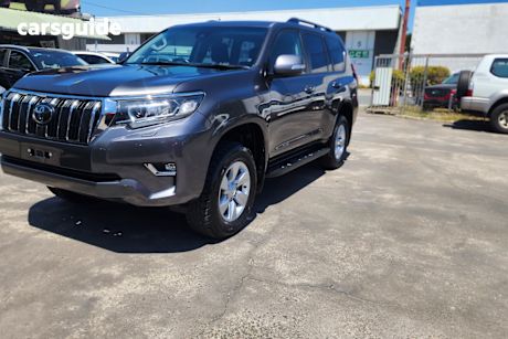 Grey 2020 Toyota Landcruiser Prado Wagon Gxl (4X4)