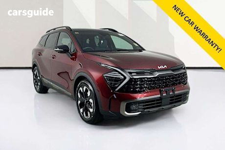 Red 2025 Kia Sportage Wagon Gt-Line (Awd)