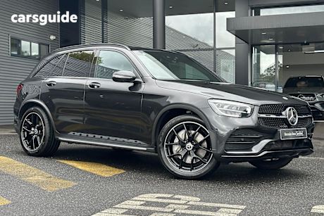 Grey 2021 Mercedes-Benz GLC-Class SUV GLC300 4WD