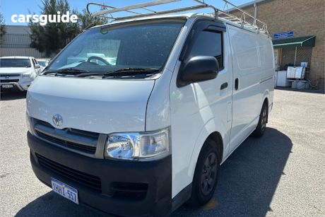 White 2006 Toyota HiAce Van Lwb