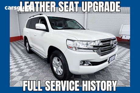 White 2018 Toyota Landcruiser SUV GXL 4X4