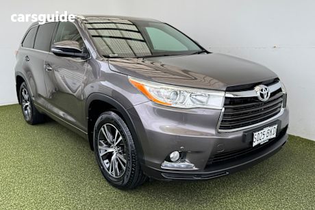Grey 2016 Toyota Kluger SUV GXL F
