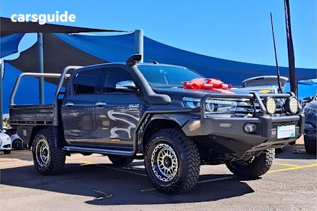 Grey 2016 Toyota Hilux Ute Tray SR5 4X4