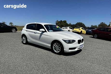 White 2014 BMW 116I Hatchback