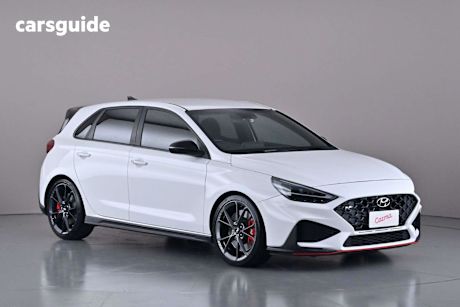 White 2021 Hyundai I30 Hatchback N
