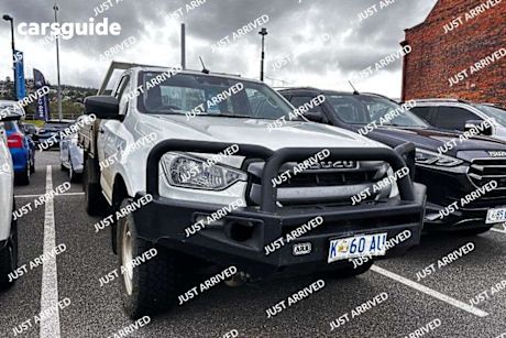 White 2022 Isuzu D-MAX Ute Tray SX HIGH RIDE R