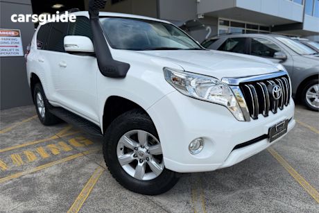 White 2017 Toyota Landcruiser Prado Wagon Gxl (4X4)