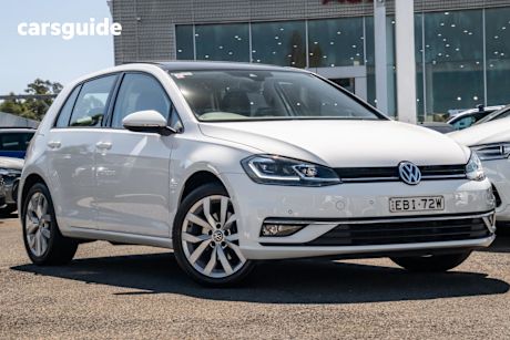 White 2019 Volkswagen Golf Hatch 110TSI HIGHLINE F